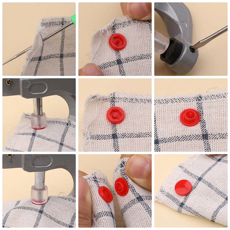 Набор инструментов для установки пластиковых кнопок T3/T5/T8