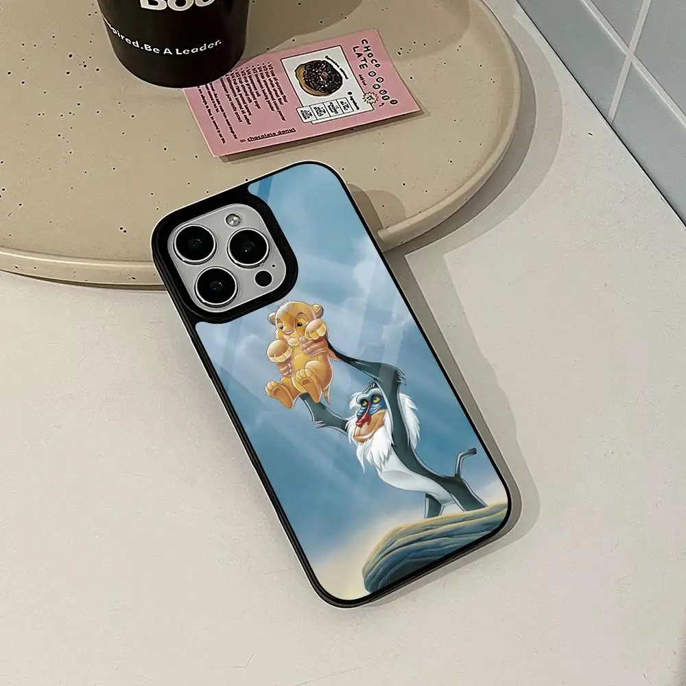 Чехол для телефона «Король Лев» для Iphone 16, 15, 14, 13, 12, 11 Pro Max Mini 7, 8, 6 Plus Se Xr Xs 2020 Fundas Shell PC + чехол из ТПУ (art.: 3920ce726faec) - 3920ce726faec