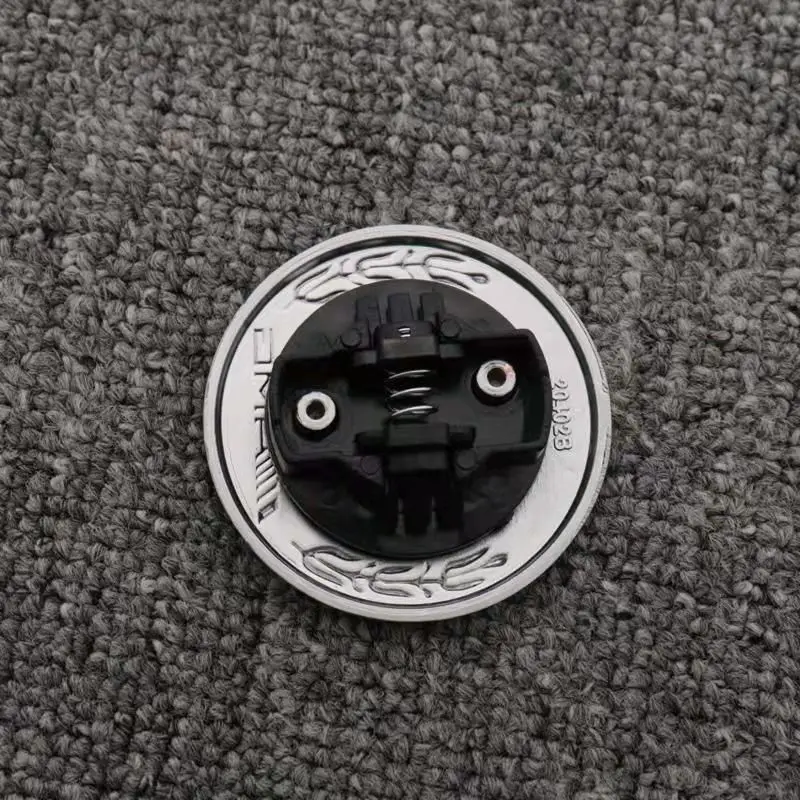 Металлическая Эмблема A2048170616 для передней капота автомобиля 57 мм, эмблема капота, автомобильные аксессуары для AMG W204 W124 W201 W202 W212 W220 W205 CLA Top