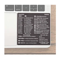 Наклейка на ноутбук со списком горячих клавиш. Для макосей тоже есть.#3