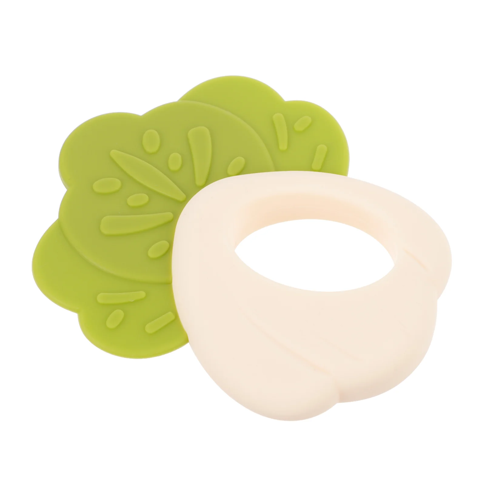 

1pc Mild Cartoon Safety Baby Chewing Toys Infant Teether Anti-eating Hand Teether Molar