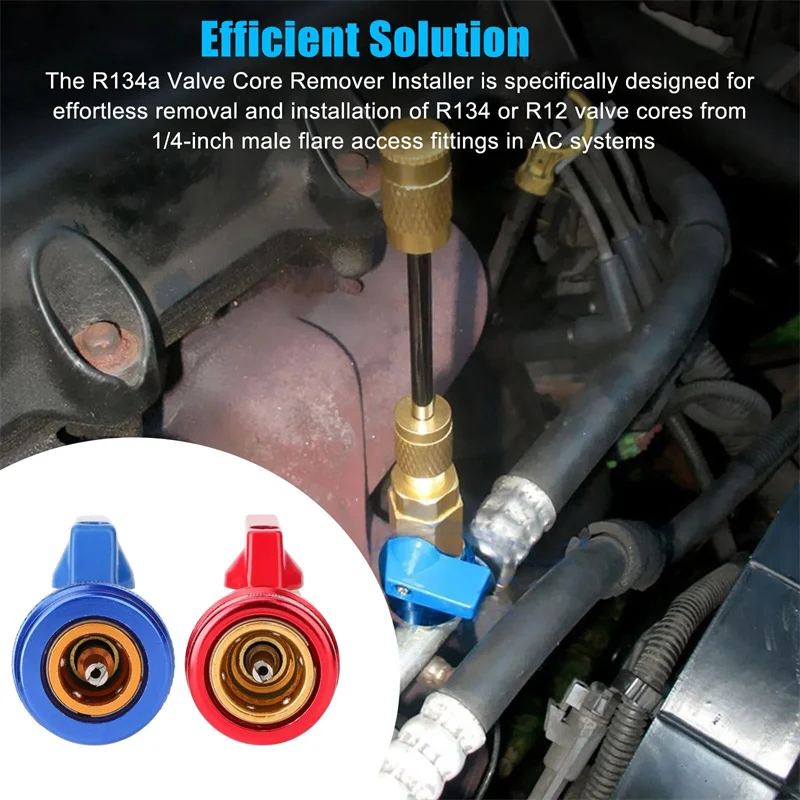 R134A R1234YF Инструмент для быстрой установки инструмента удаления сердечника