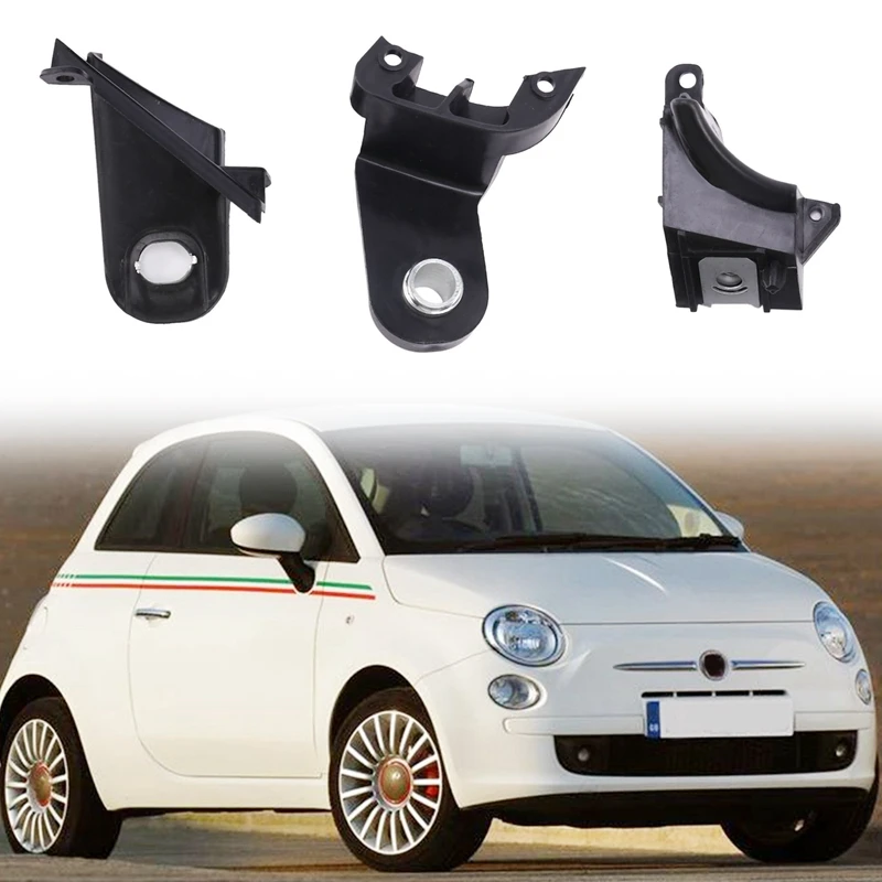 

For Fiat 500 2008-2016 Headlight Head Light Lamp Bracket Repair Kit 51816682 Car Accessories