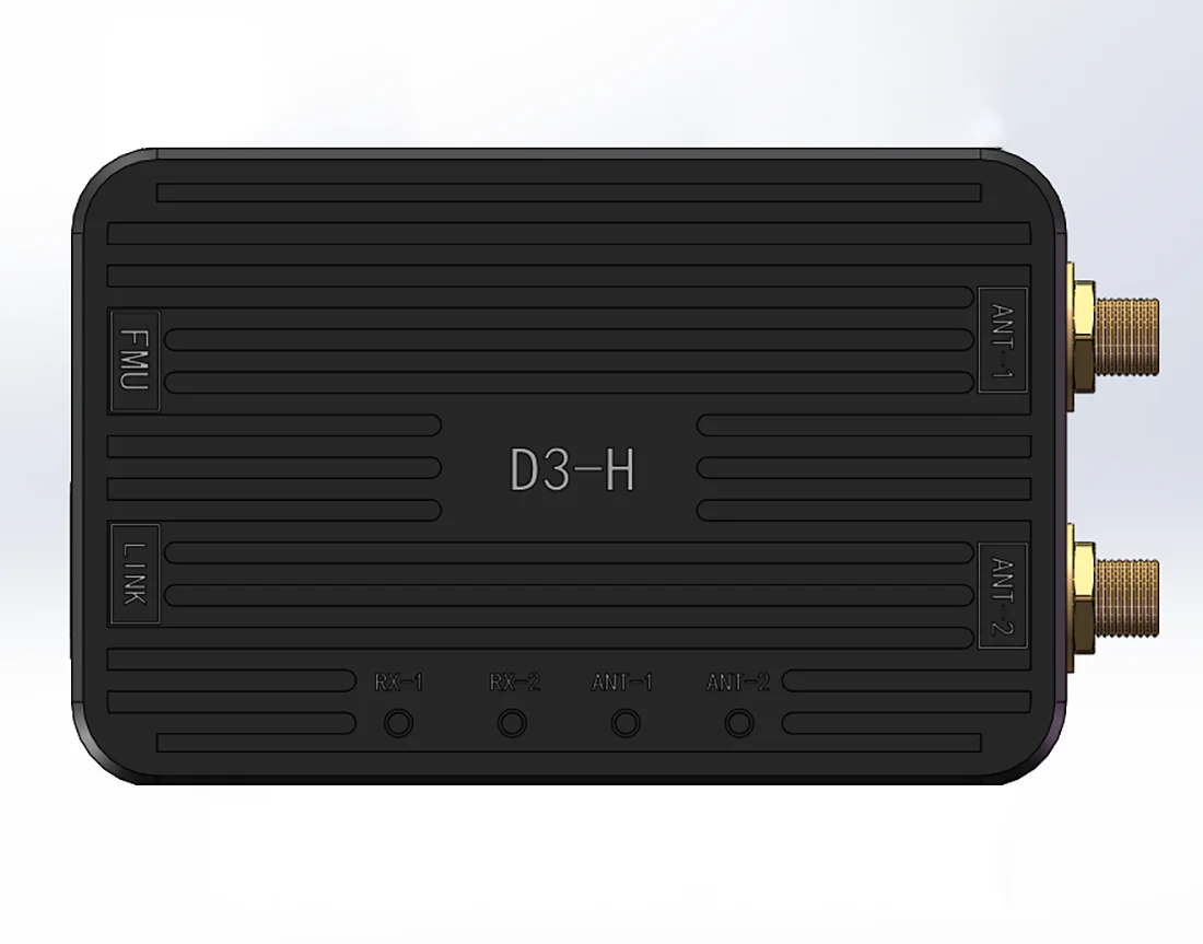 Фото Новый модуль RTK-позиционирования VoidFly VK D3-H с двумя антеннами, базовая станция, высокая скорость и точность (RMS 0.03м/с), эффективен для сельского хозяйства №3
