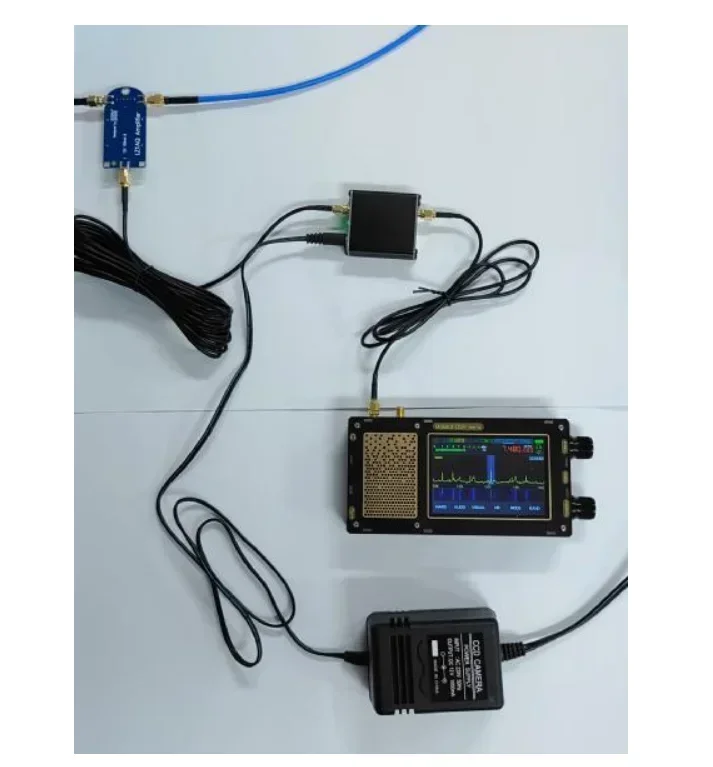 HFDY Активная петлевая антенна Вседиапазонная HF Коротковолновая AM FM VHF UHF для SDR