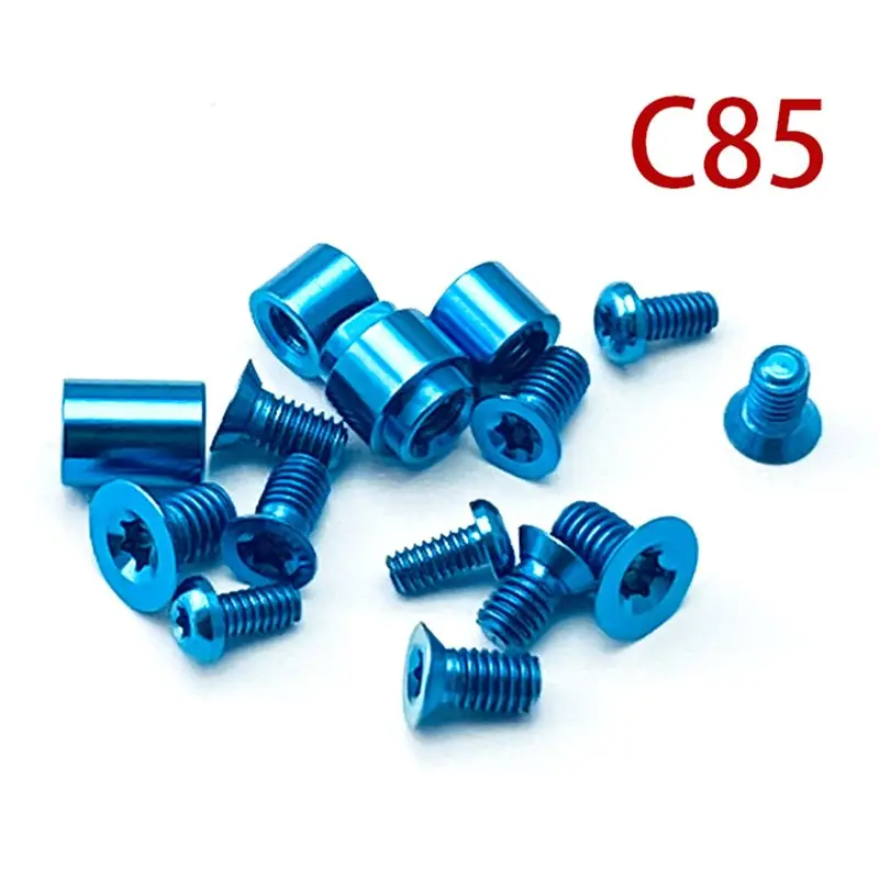 Фото [A93Z!】 Для YJB 2 C85: полный комплект винтов для рукоятки Spider Handle, винты для лезвия C85, полный набор винтов из титанового сплава. №3