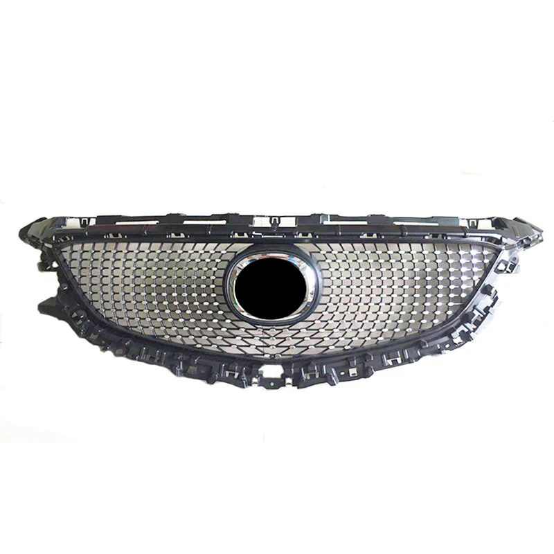 

Front Bumper Mesh Grille Racing fit for Mazda 6 Atenza 2013-2016 Upper Grille Cover Protector Modified Parts Car Styling