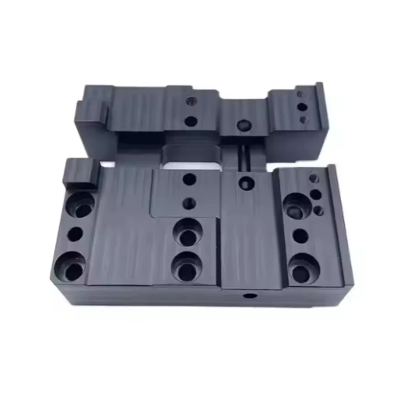 Пользовательские 5-осевые детали для обработки с ЧПУ анодированный алюминиевый