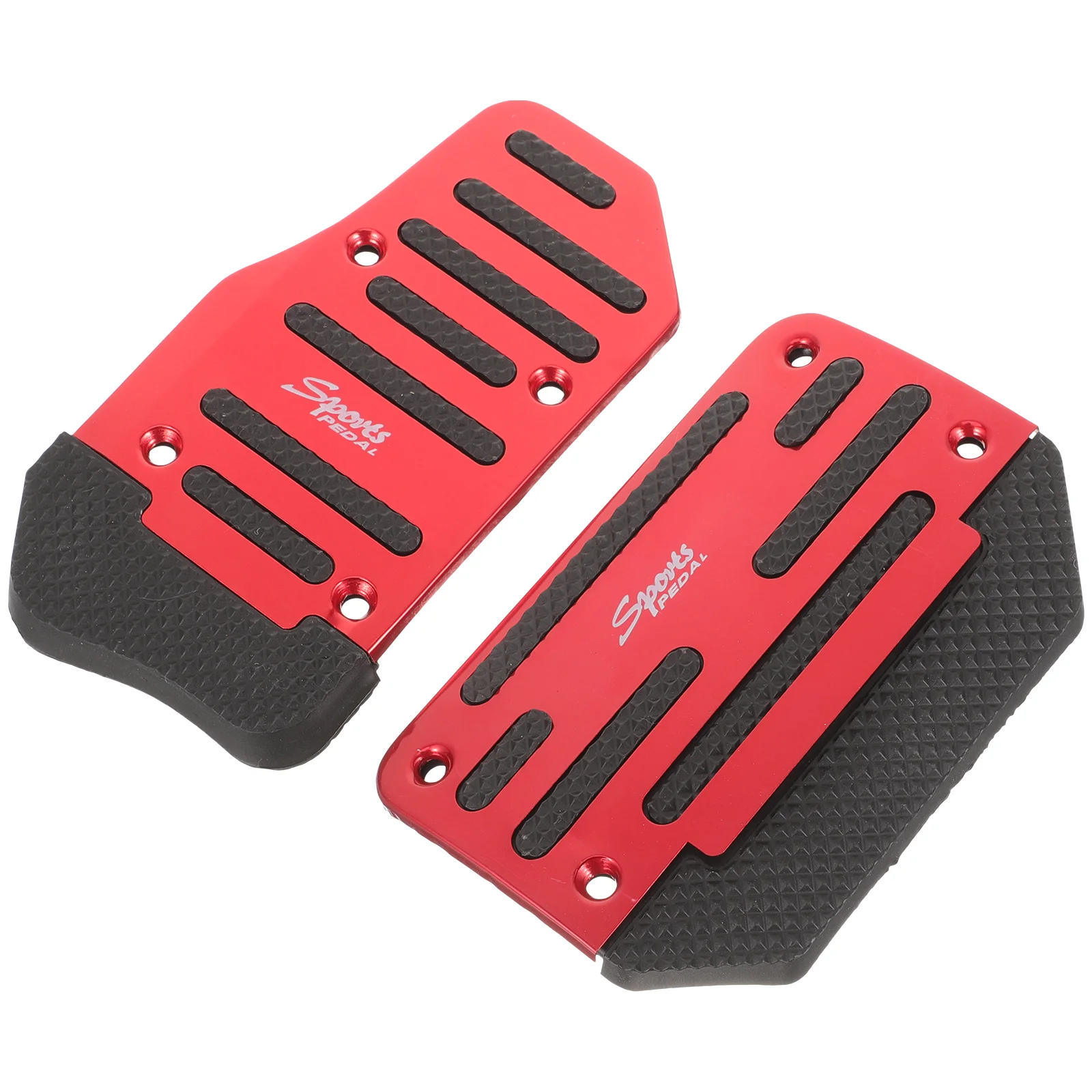 

2pcs Car Brake Pedals Anti Skid Car Gas Fuel Brake Boards Foot Pedals Car Supplies