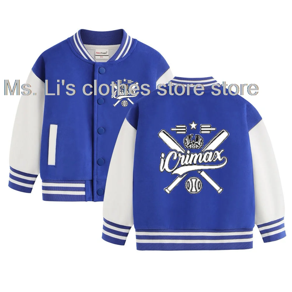 Burgerpommes Short sleeved Icrimax Paulberger Baseball Tops Kids Anime Tshirt Boys/girls Fashion cotton Casual Clothing