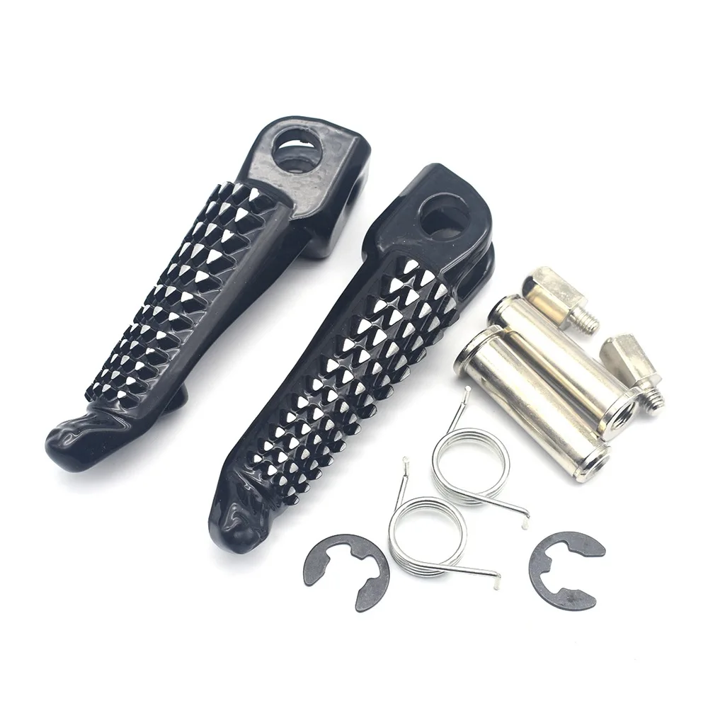 Фото Передние подножки мотоцикла, подножки для Kawasaki Ninja 650R EX650 2006-2013 ER-6N ER-6F ER6 KLE650 Versys Z750 Z750S Z1000 ZX6R №1