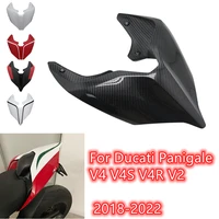 for ducati panigale v4 v4s v4r v2 2018 2022 rear seat cover tail section fairing upper fairings rear hump single seat cover core
