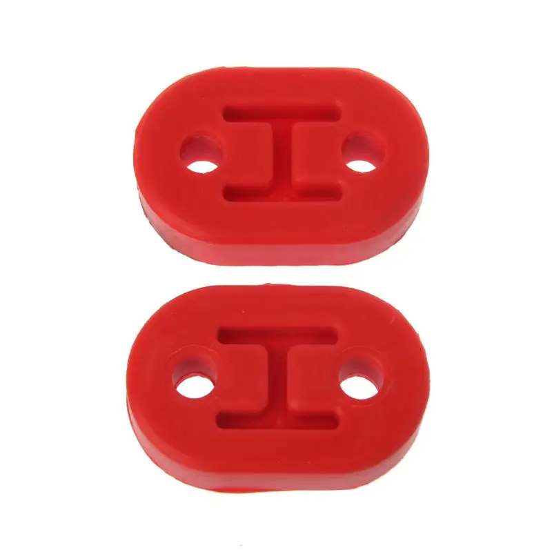 

2x Muffler Lifting Lugs High-strength 2 Holes Adjustable Elongated Exhaust Pipe
