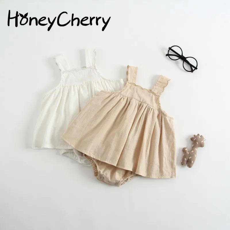 

Summer Baby Skirt Bodysuits Baby Suspender Bodysuits
