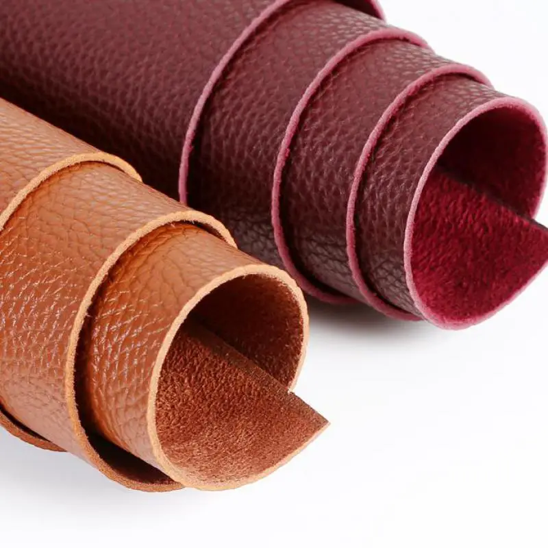 Ткань из искусственной замши толщиной 1,9 мм, высококачественная искусственная кожа для шитья сумок, обуви, ремней, дивана, обивки, текстильная ткань