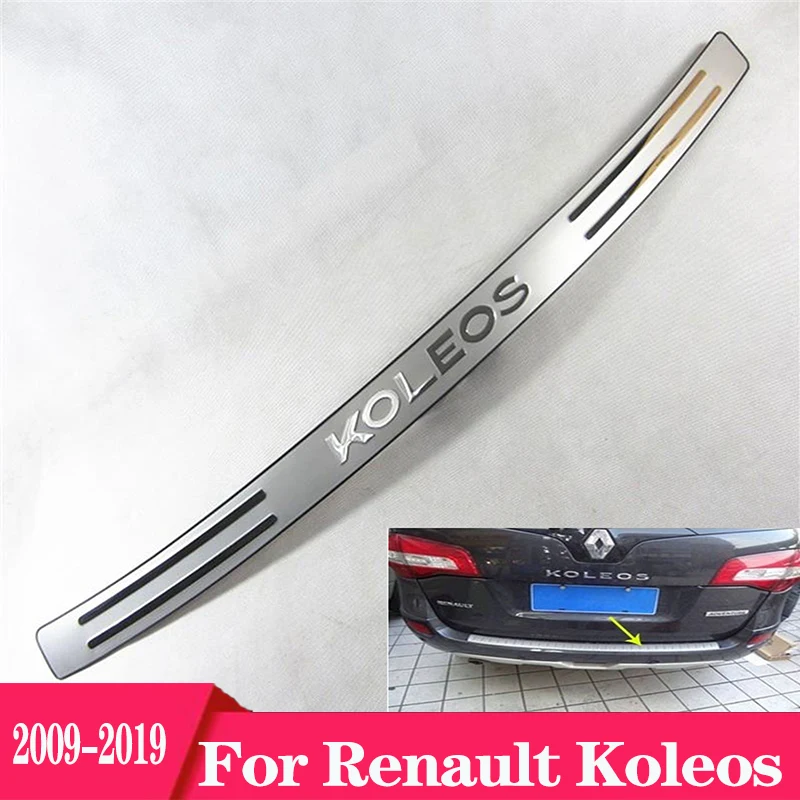

Для Renault Koleos 2009 2010 2011 2012 2013-2019 аргумент специально для модификации пороговой полосы багажника декоративные аксессуары