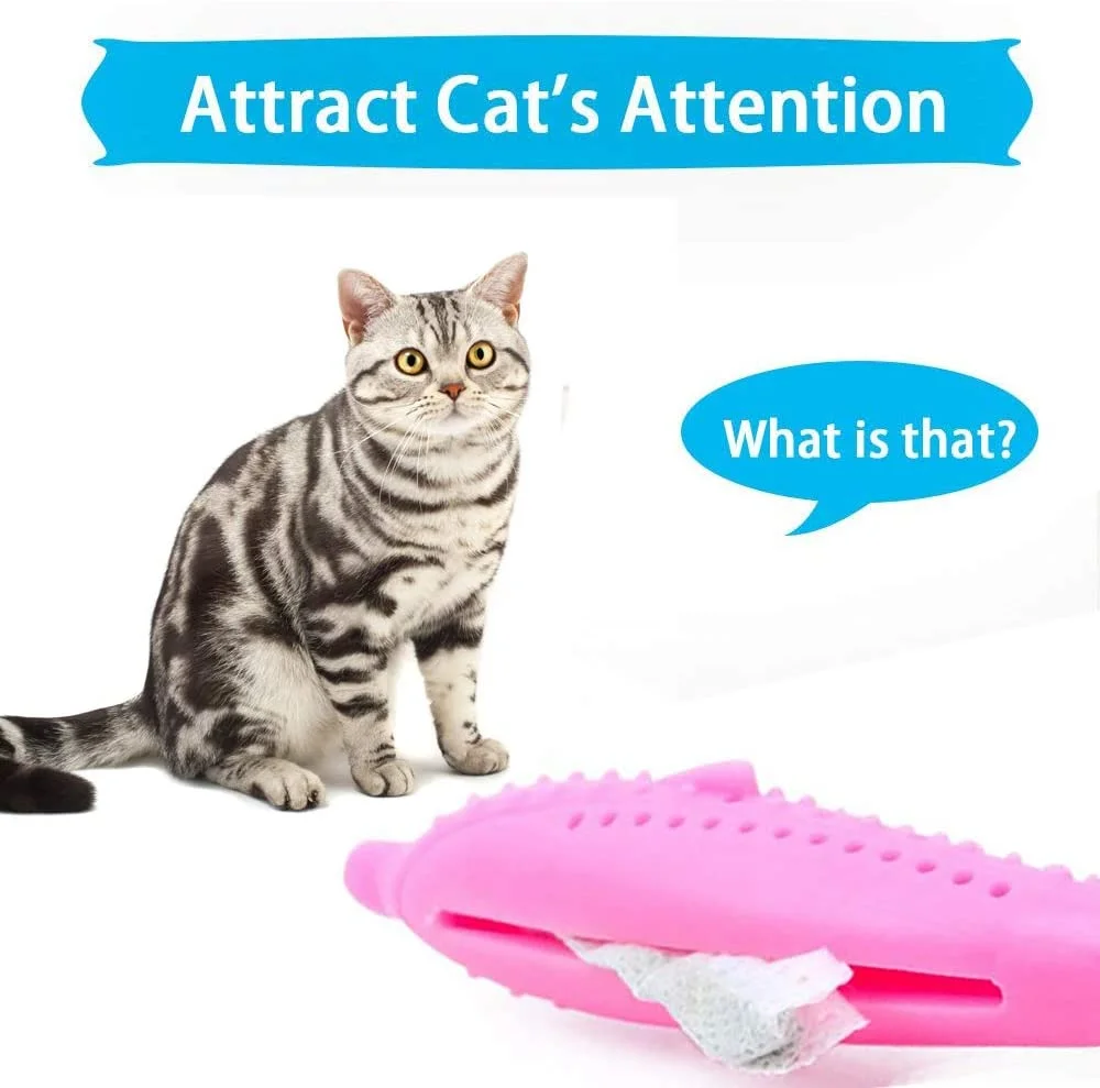 Мятная рыба кошачья мята чистые зубы жевательная Мягкая - Цена: 670.49