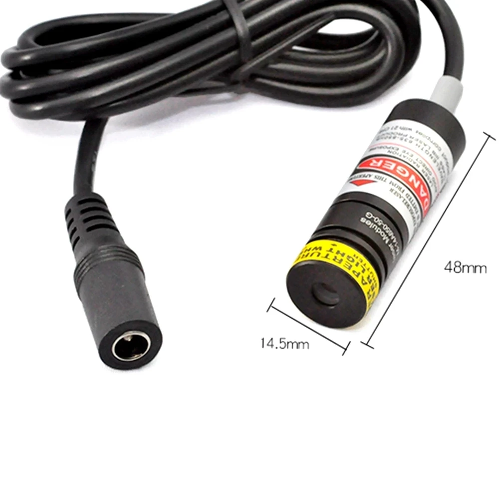 Промышленный фокусируемый 650 нм 10 МВт красный лазерный диодный точечный модуль 14