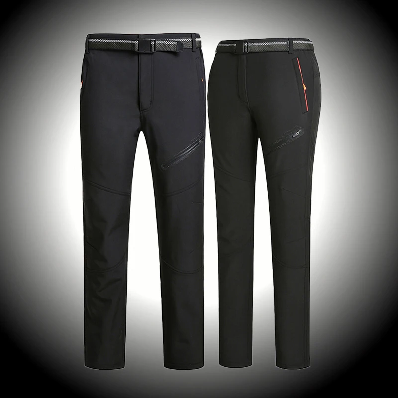 

Hiking Military Tactical Pants for Men Fleece Thermal Pants Man Winter Waterproof Outdoor Sports Fishing Softshell Pants Men