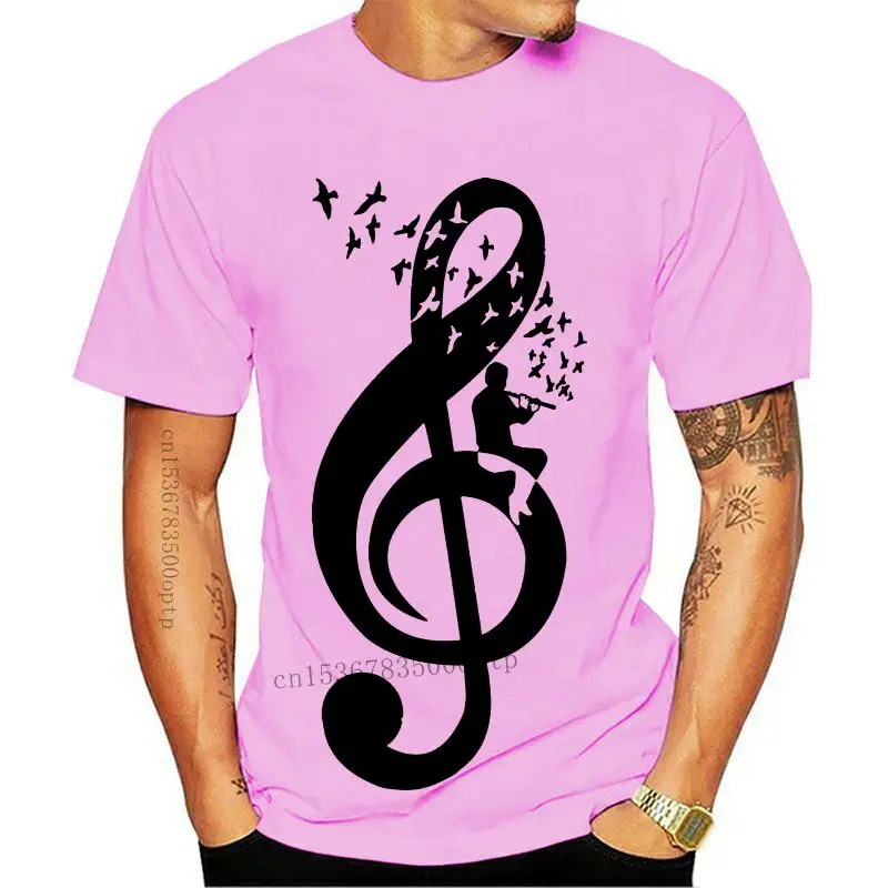 

Camiseta clásica para hombre, camisas de flauta de agudos, estándar, unisexys, 2021