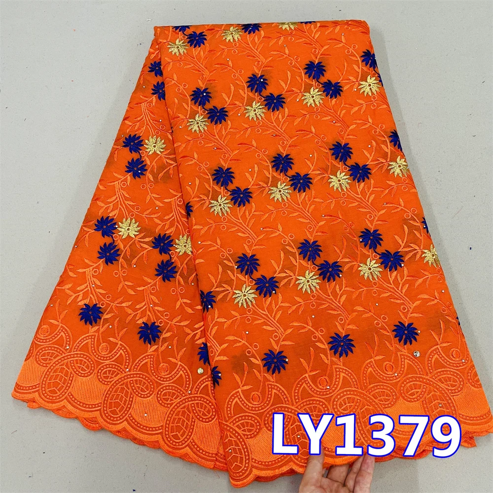 Африканская гипюровая кружевная ткань с бархатом 2022 Высококачественная