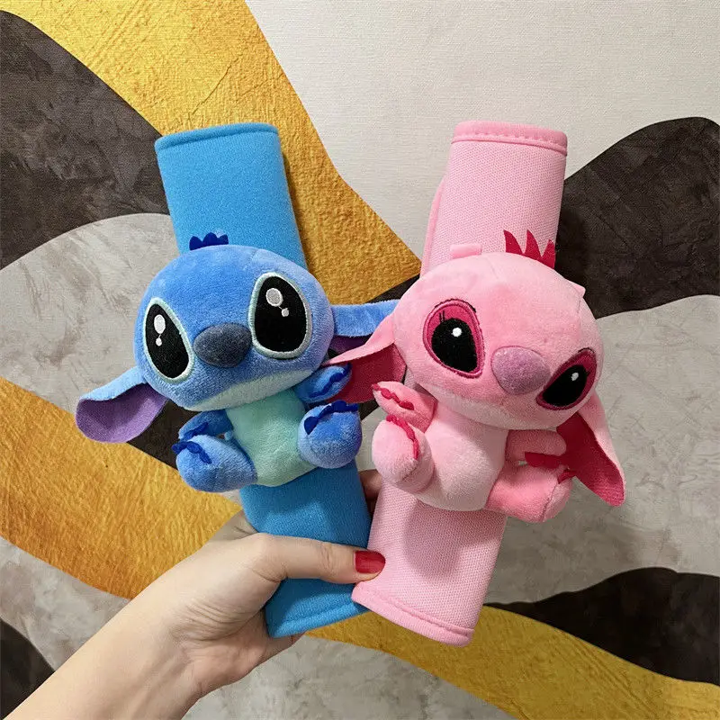 Disney Stitch автомобильный ремень безопасности милый мультяшный автомобиль