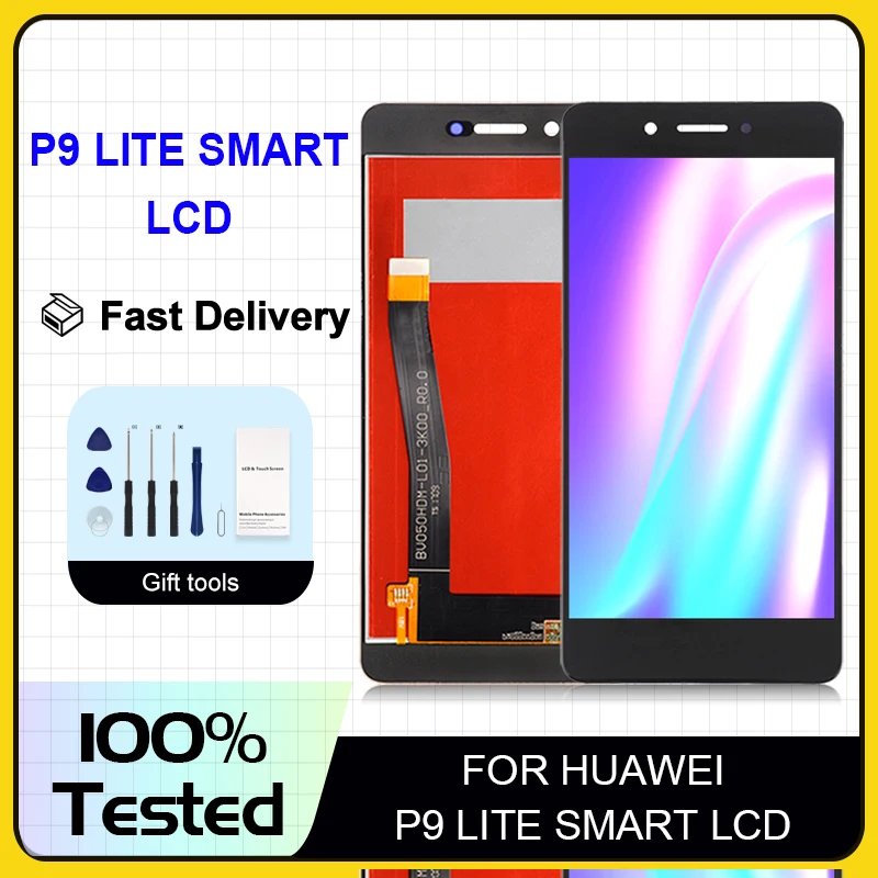 1 шт., 5,0 дюйма, наслаждайтесь 6S дисплеем для Huawei P9 Lite, умный ЖК-дисплей, сенсорный экран, дигитайзер, искусственная фотография, в сборе с инструментами