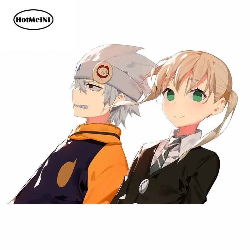 

13cm x 9cm for Soul Eater MAKA ALBARN Refrigerator Car Stickers Cartoon Decal Occlusion Scratch Anime Car Assessoires