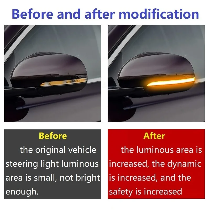 Для Jaguar XEL XJL XF дневные ходовые огни I-PACE F-TYPE зеркало заднего вида динамический