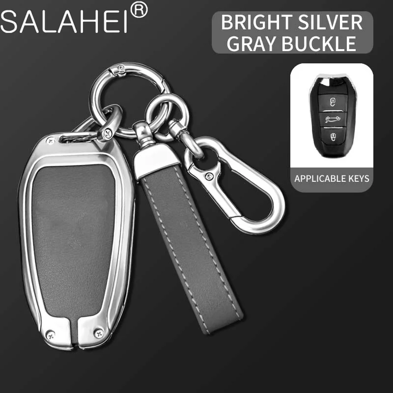 Чехол для автомобильного ключа, чехол-держатель для Peugeot 2008 3008 4008 5008 308 408 508 Citroen C1 C2 C4 C6 C3-XR Picasso Grand DS3 DS5