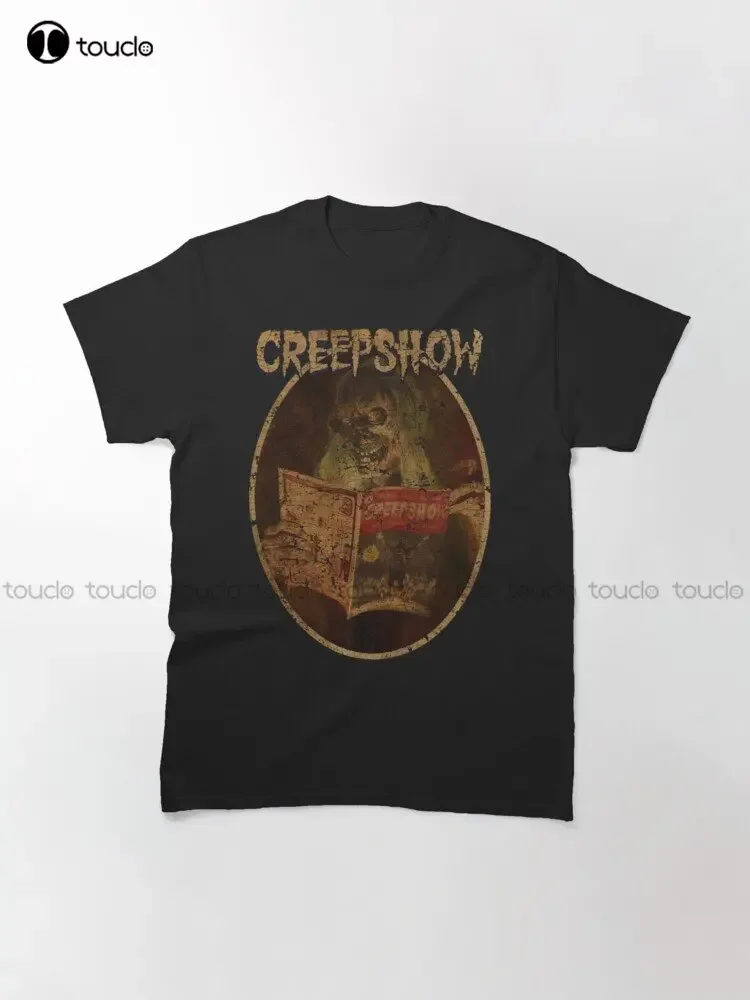 Creepshow - Vint Классическая футболка с белым воротником женская рубашка на заказ для
