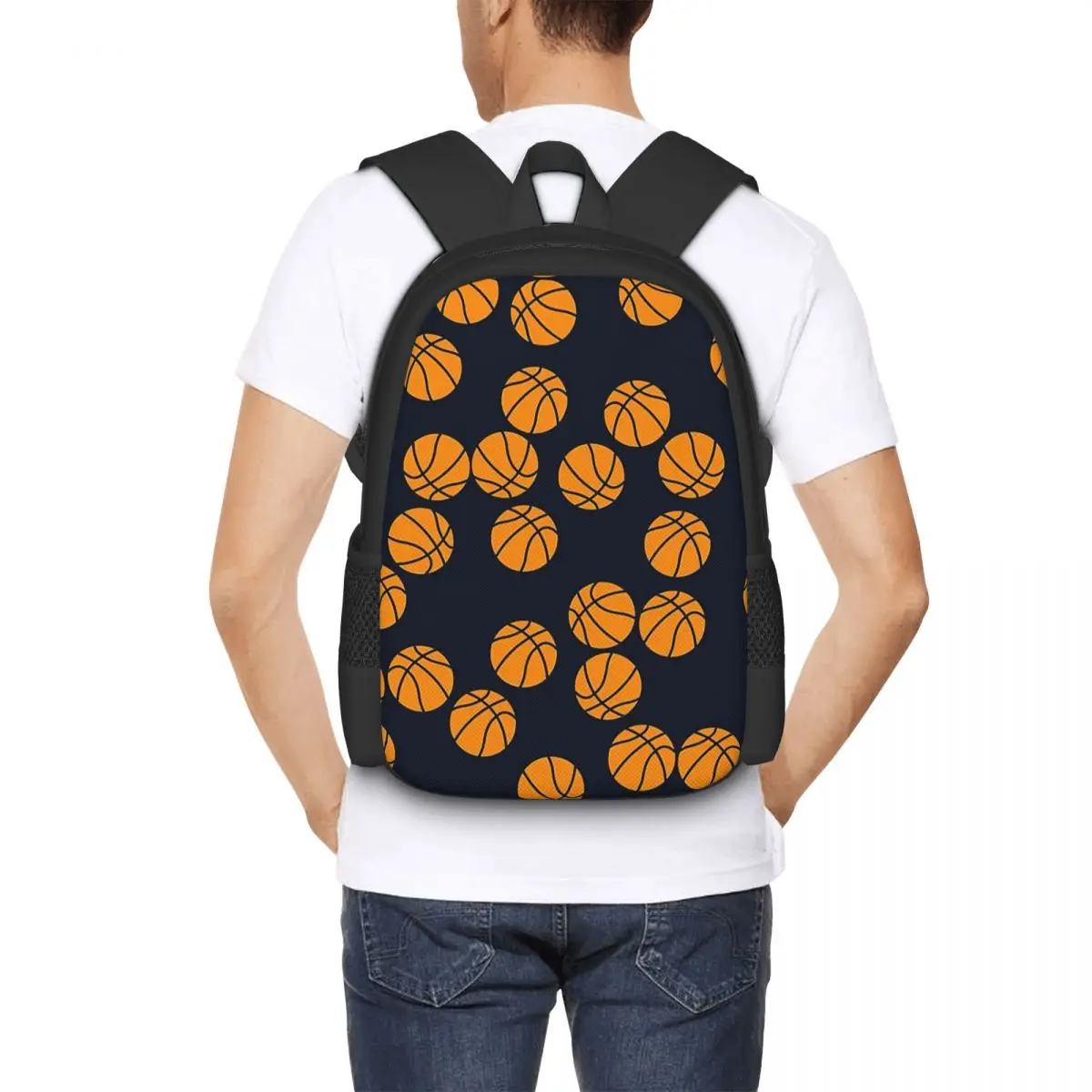 Cute Basketball Backpack for Girls Boys Travel RucksackBackpacks for Teenage school bag