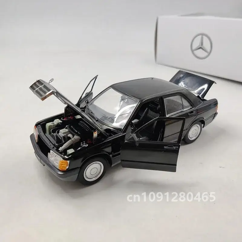 Литой под давлением масштаб 1:24 Mercedes Benz 190E W201 модель автомобиля из сплава
