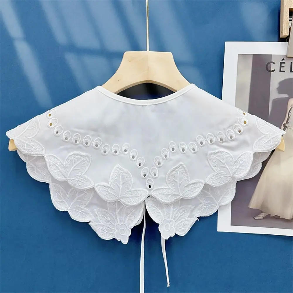 

Кружевной тканевый накладной воротник, регулируемая одежда «сделай сам», половинчатый отворот, половинная рубашка, съемный накладной воротник для женщин и девочек