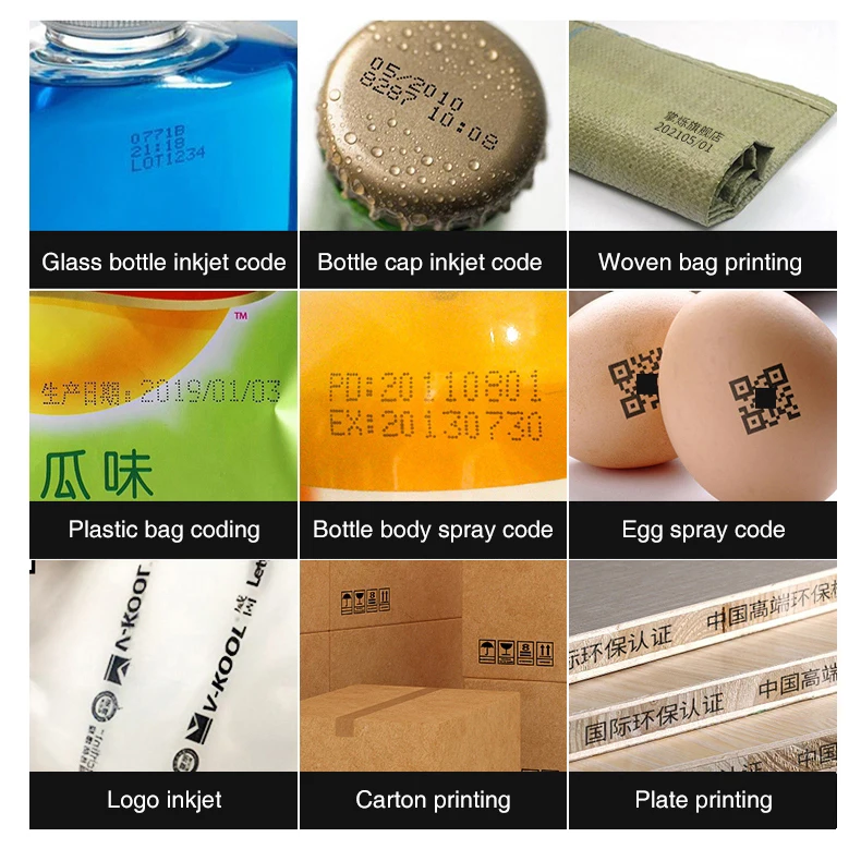 Принтер для струйной печати Faith 12 7 мм QR штрих-код дата логотип этикетка со сроком