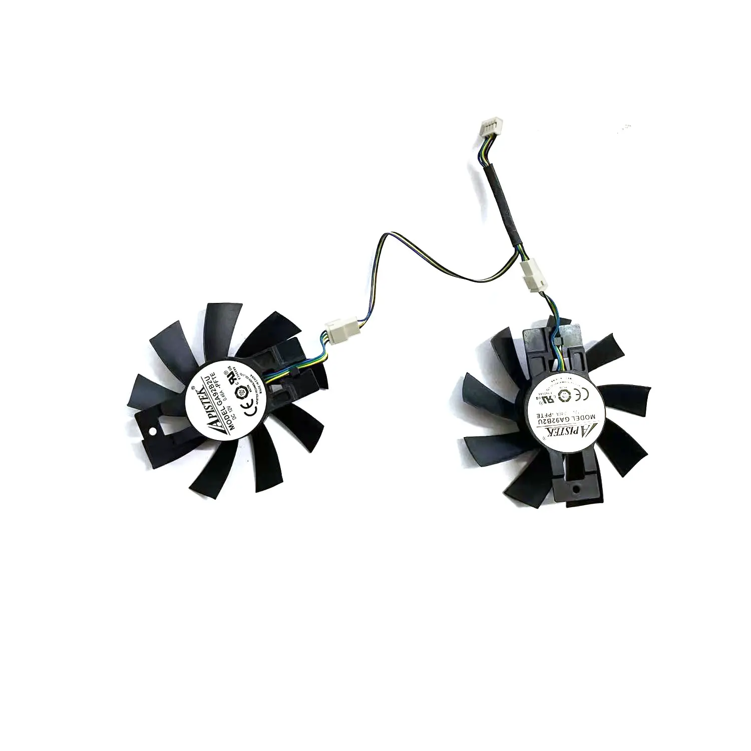 Фото Для Powercolor Radeon Rode Dragon Rx 570 Dubbele Grafische Tricks Koelventilator 87 мм 4PIN GA92B2U GA92S2U RX570 Вентилятор графического процессора №2