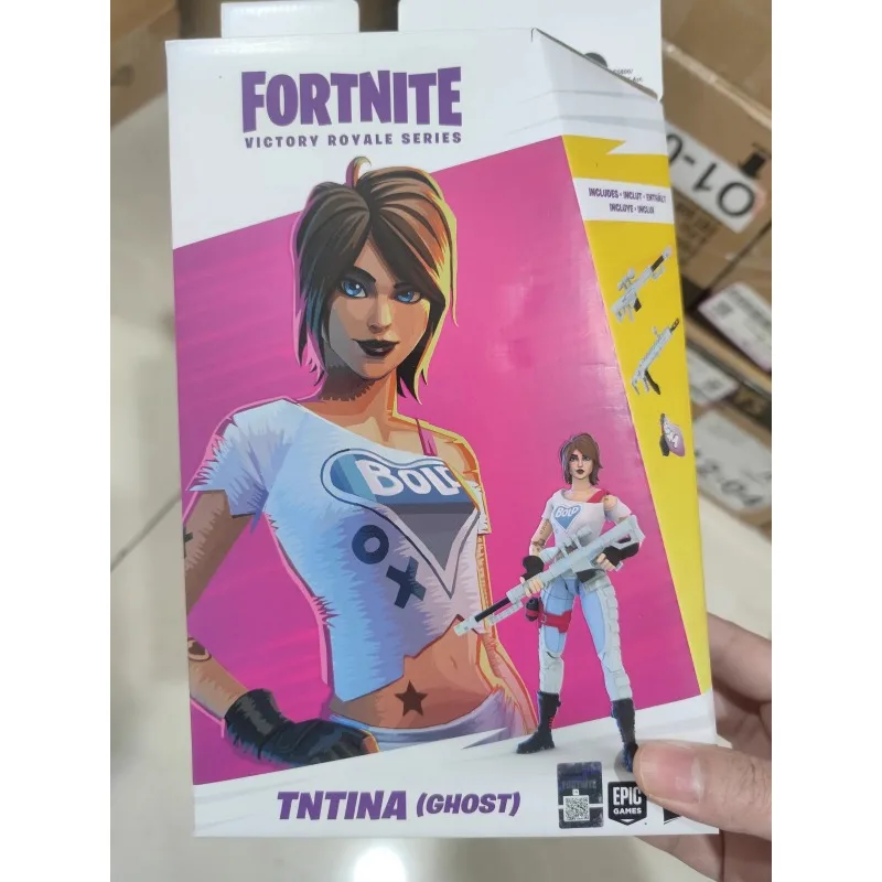 Фото Fortnite Endless Victory Forest Dweller Панк Тыква Воздушно-десантный солдат Ручная модель Дисплей Подарок Назад в школу Аниме Игрушки №4