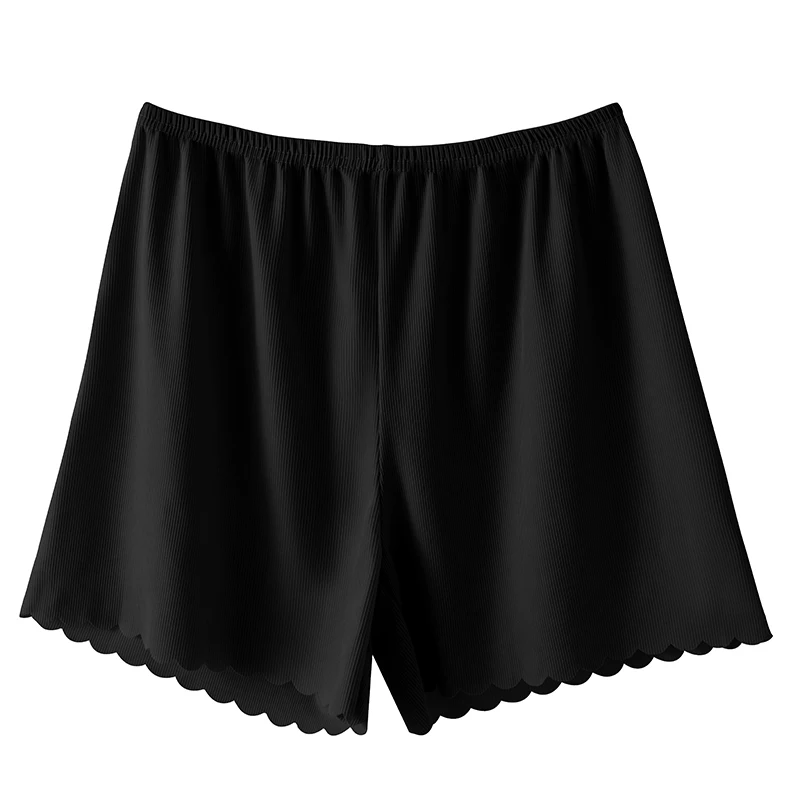 Безопасные шорты из ледяного шелка женская летняя тонкая верхняя одежда с