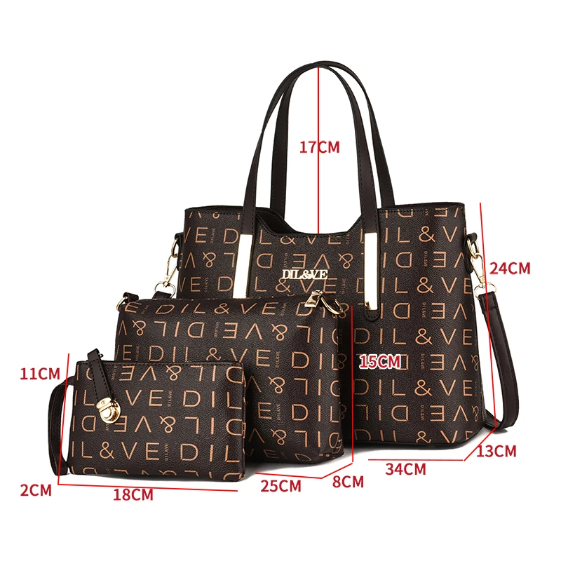 

3 в 1, женская сумка и кошелек