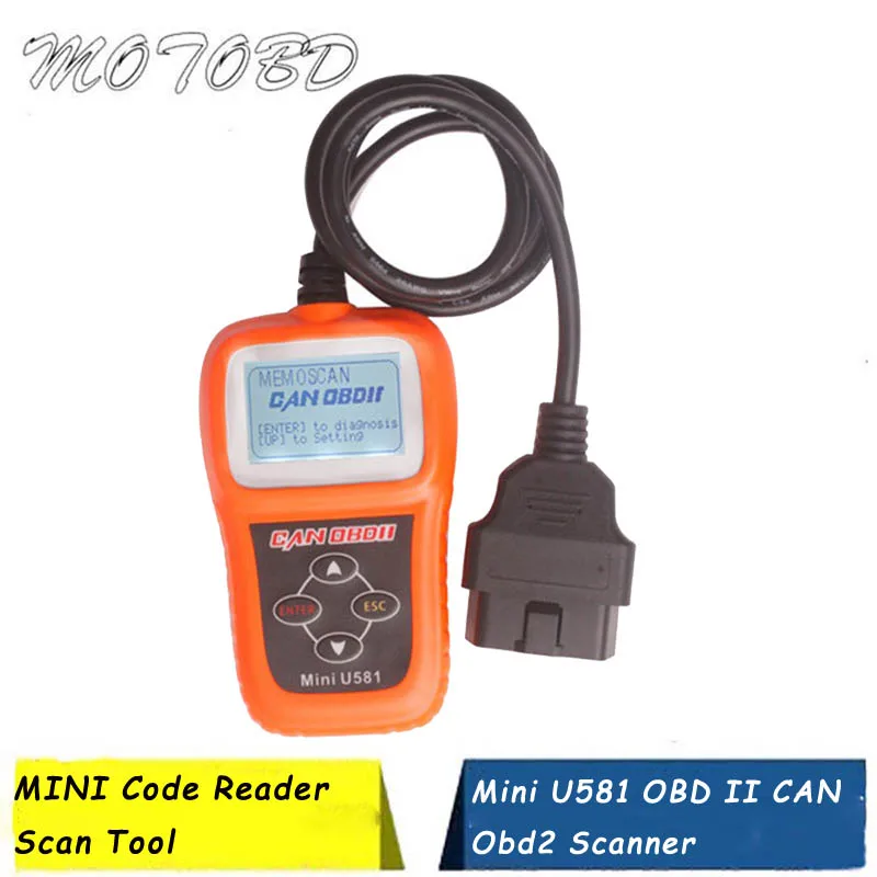 Универсальный мини-считыватель кодов U581 сканер для автомобилей и светильник ких