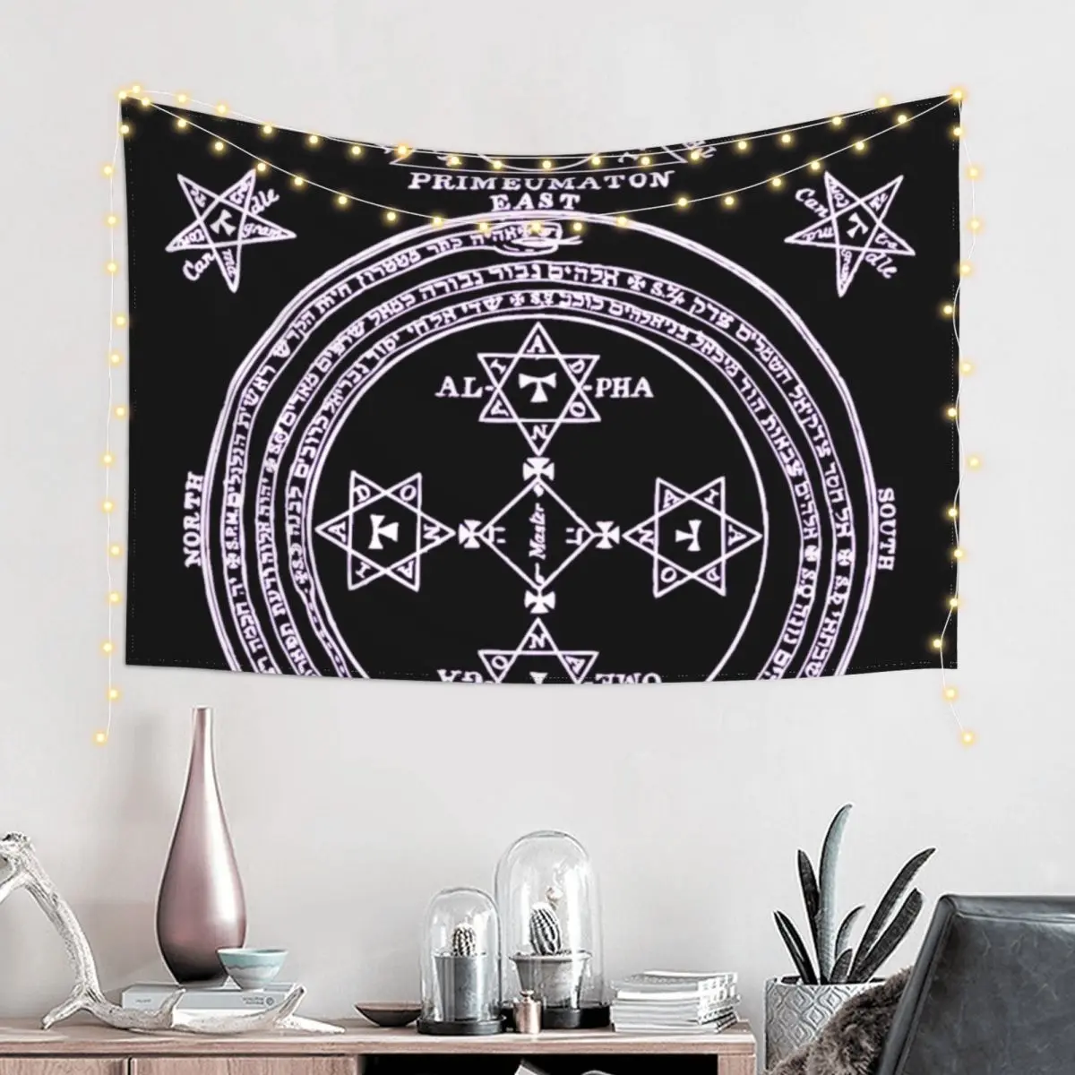 Волшебный круг короля Соломона встроенный гобелен милые вещи для украшения