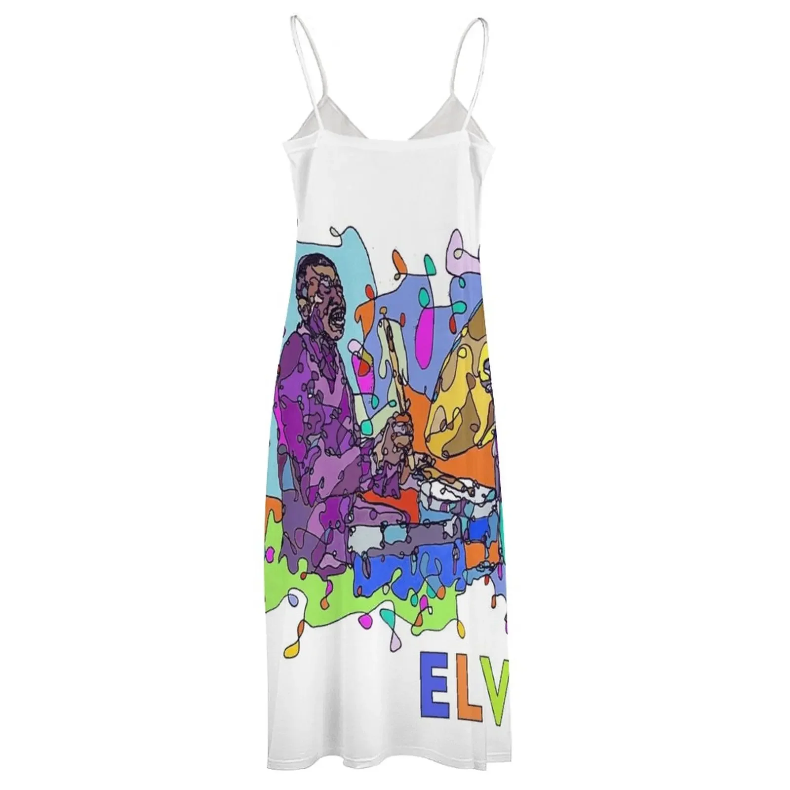 ELVIN (Elvin Jones) - Jazz Legends Art Series летнее платье из полиэстера