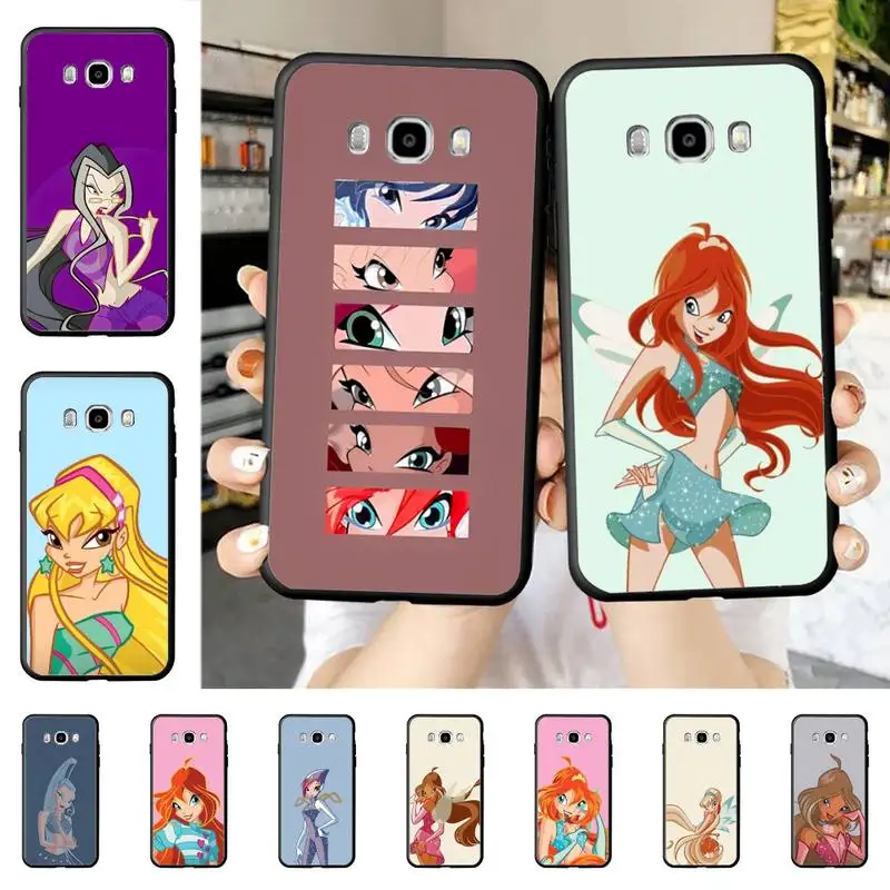 

Girl W-Winx Clubs Phone Case for Samsung J 4 5 6 7 8 prime plus 2018 2017 2016 J7 core