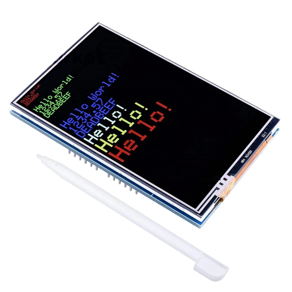 

3.5 Inch Tft LCD Display 320 x 480 HD Color Screen Module Compatible for Arduino Uno R3 Mega2560 Due with Touch Pen