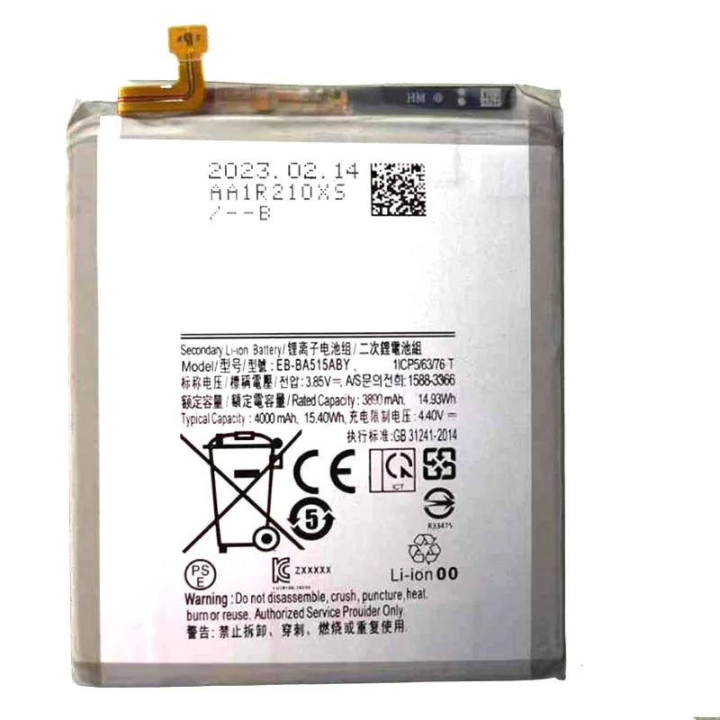 Аккумулятор для Samsung Galaxy A71 4G 5G A70 A60 A53 A51 A50 A42 A72 A41 A40 A31 A21s A20e A10e A13 SM-A705 A5360 A33