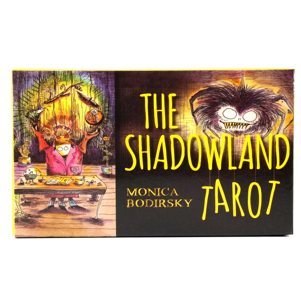 Shadowland Таро тайна 78 колода карт с Pdf руководством для начинающих - Цена: 578.72