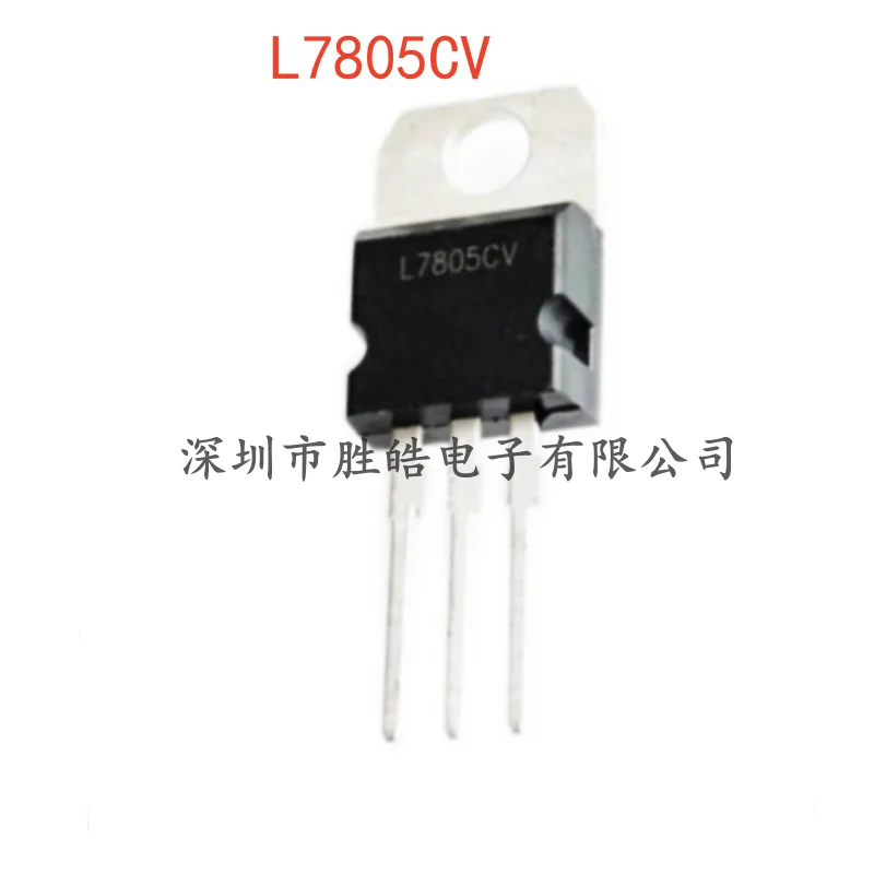 

(10PCS) NEW L7805CV L7805CV-DG 5V 1.5A LINEAR Regulator Chip Straight In TO-220 L7805CV Integrated Circuit
