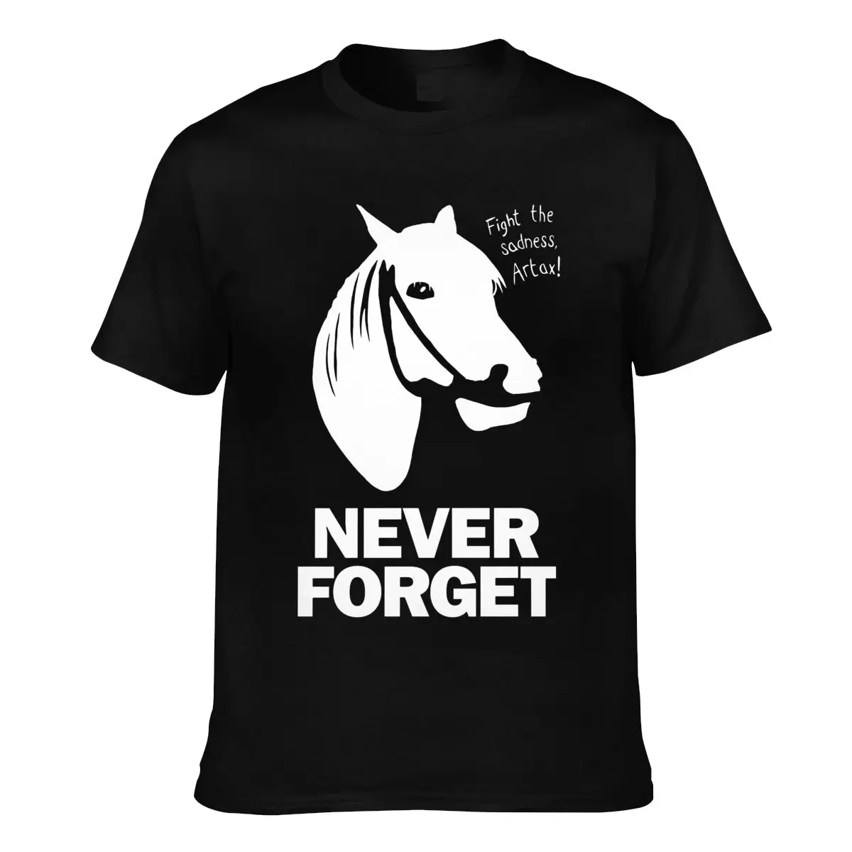 

Vintage T-Shirts NEVER FORGET Artax Casual T Shirts Words Cotton Tshirt Round Neck Tees Street Style Oversized T Shirt Plus Size