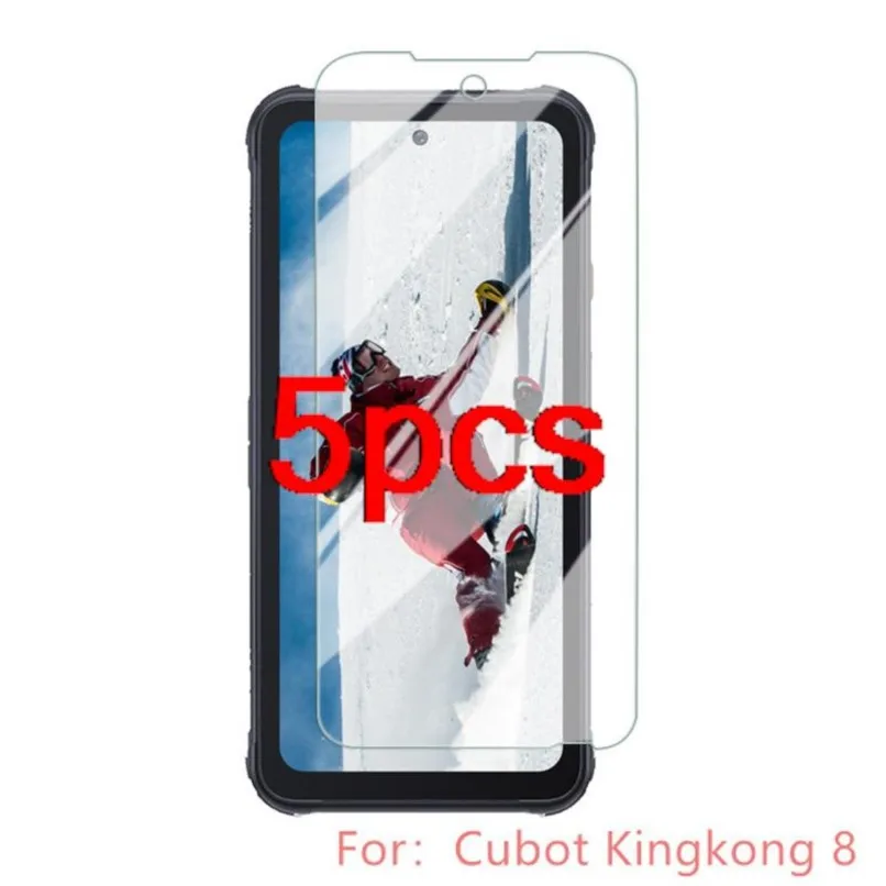 5 шт. прозрачное закаленное стекло HD для Cubot Kingkong 8 Kingkong8 защитная пленка экрана