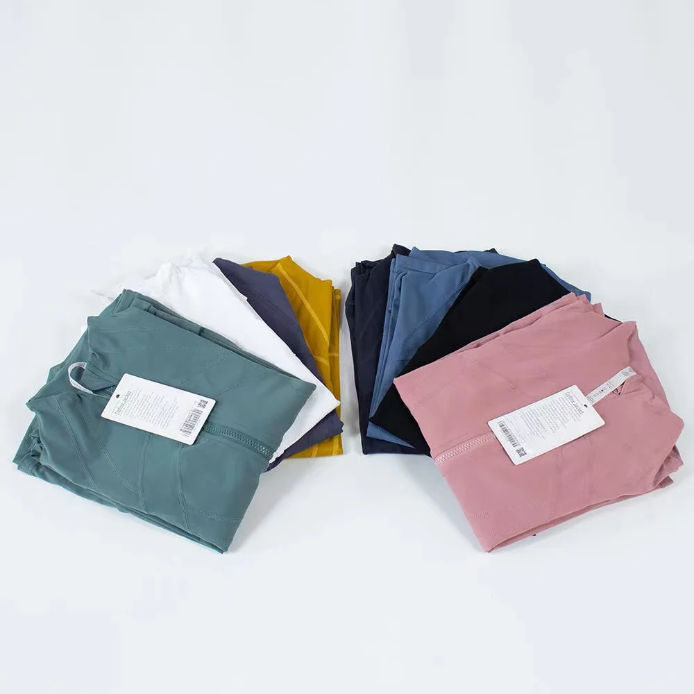 Lulu Women Long Sleeve With Pockets Define SportsJacket Quick Dry Breathable Fitness Yoga Running Zip Up Jackets Workout Coat